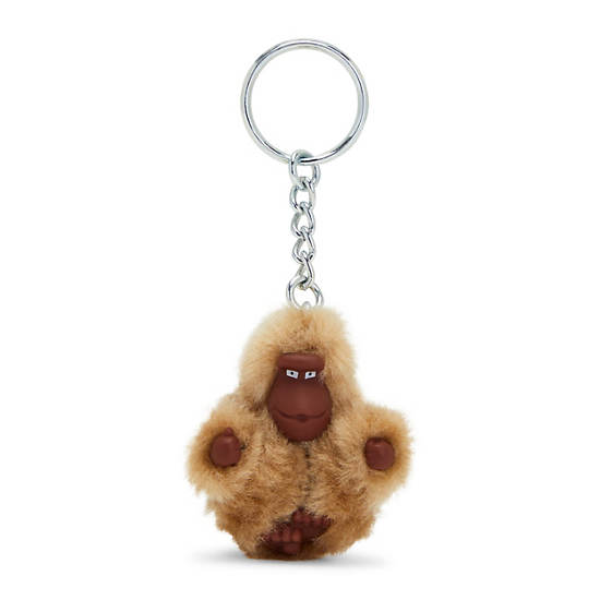 Kipling Sven Extra Small Iconic Monkey Keychain Accessories Beige | NO 1241TC